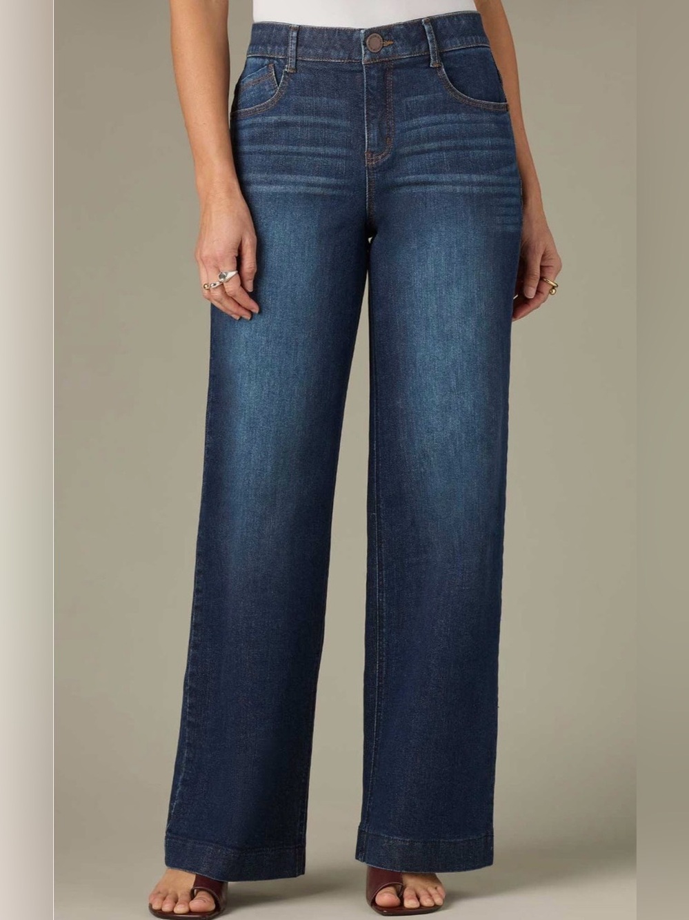 Wit and Wisdom Wide Leg Blue Women’s Jeans